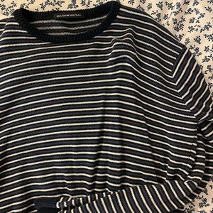 brandy melville stripe sweater